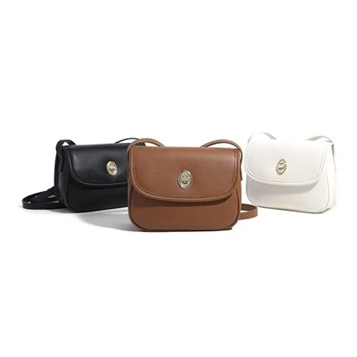 Braune Mini-Quadrattasche Bolsas Umhängetasche