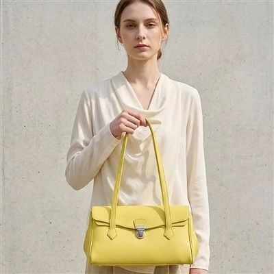 Gelbe Messenger-One-Shoulder-Tasche
